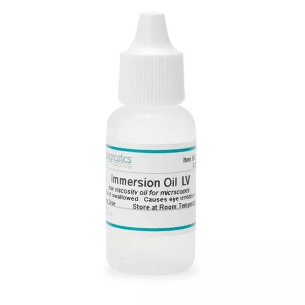 0.5oz Low Viscosity Immersion Oil 0.5oz ,6 / pk