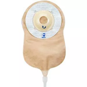 1/2" Opng, Deep Convex w/Skin Shield Barr Uro Pchs