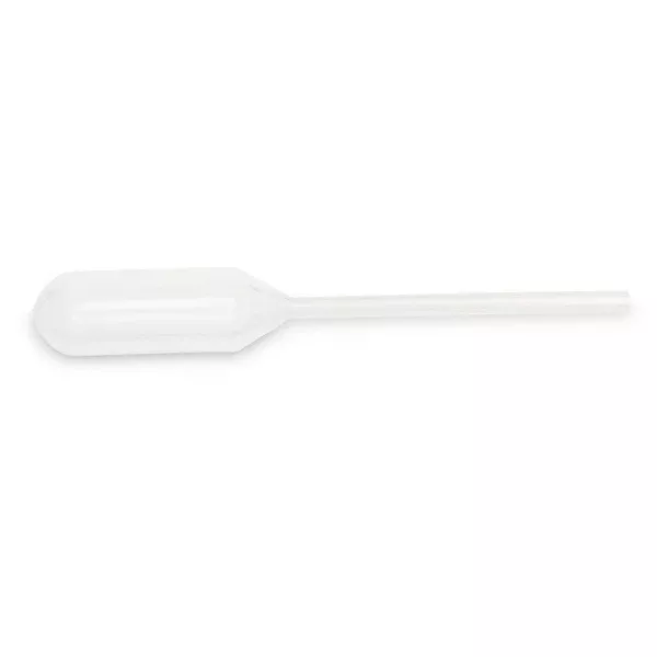 1.2mL Disposable Transfer Pipettes 1.2mL/6.5cm • 26 drops/mL • Not graduated ,500 Per Pack