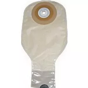 1-Piece Post-Op Adult Drainable Pouch Precut Deep Convex 1-1/4" Round
