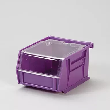 1400 Super Tough Bin with Clear Lid, 4x3x5