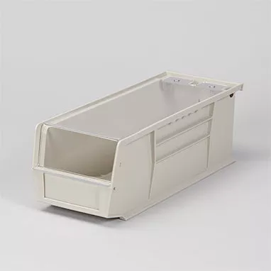 1403 Super Tough Bin with Clear Lid Attached, 5.5x5x15