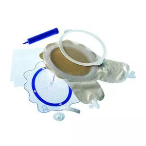 2-Piece Fistula and Wound Management System, Mini 4-1/8" - 6-1/4"