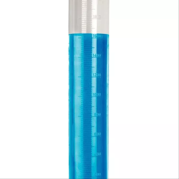 2000mL Clear Graduated Cylinder 2000mL ,1 Each