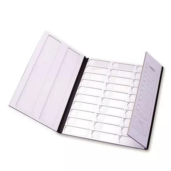 30-Capacity Slide Folder 30-Capacity Slide Folder • Black only • 11"W x 13"H ,1 Each