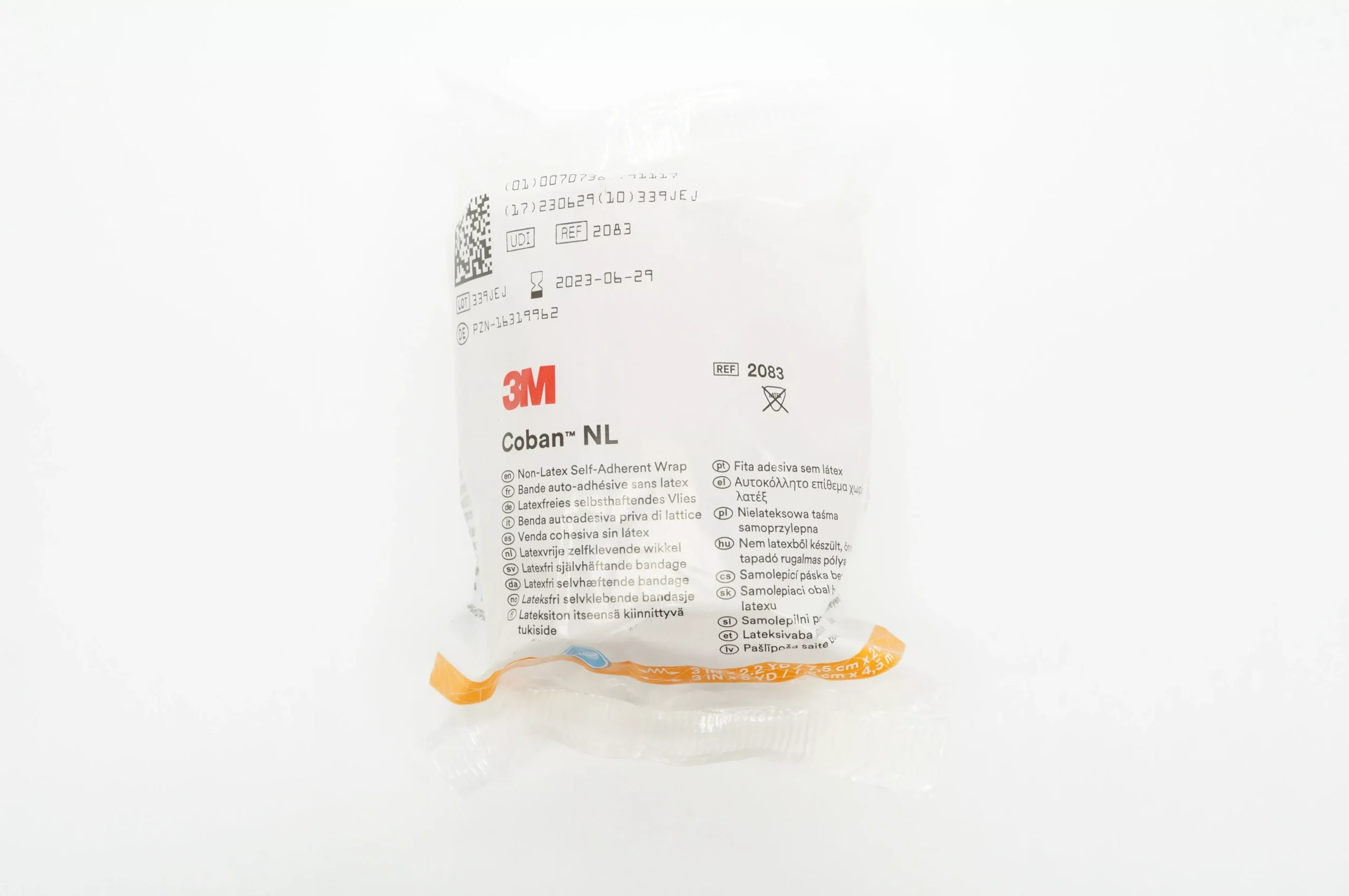 3M 2083 Coban Non-Latex Self-Adherent Wrap 3inch x 2.2yd.