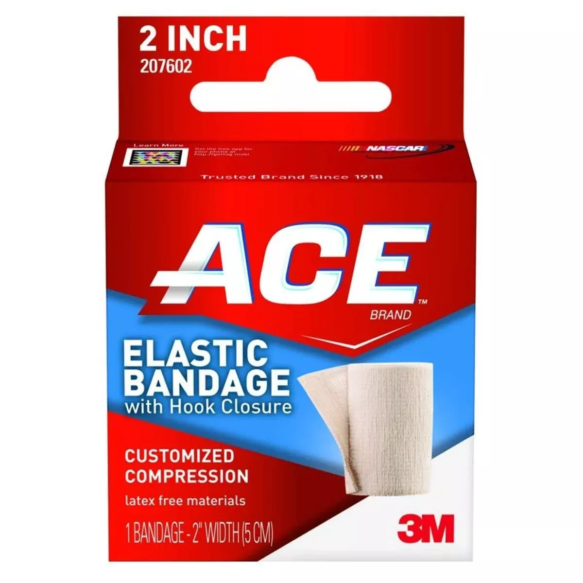 3M Ace Single Hook And Loop Closure Elastic Bandage