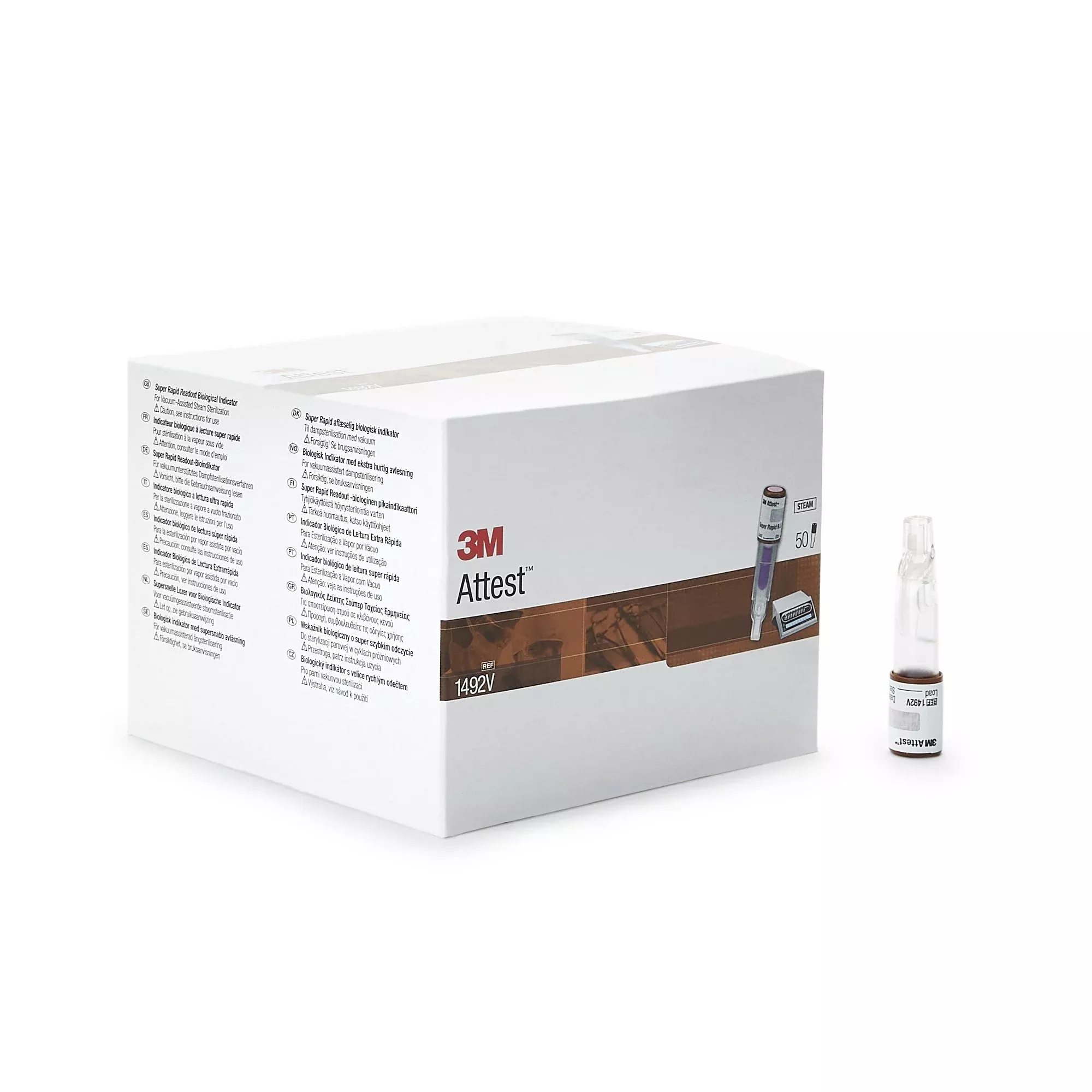 3M Attest Super Rapid Readout Sterilization Biological Indicator Vial