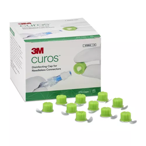 3M Curos Disinfecting Cap, CFF1-270, Box of 270