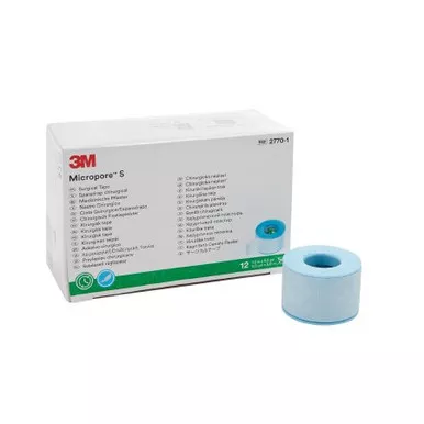 3M - Micropore S - 2770-1 - Tape, Silicone Kind Removal