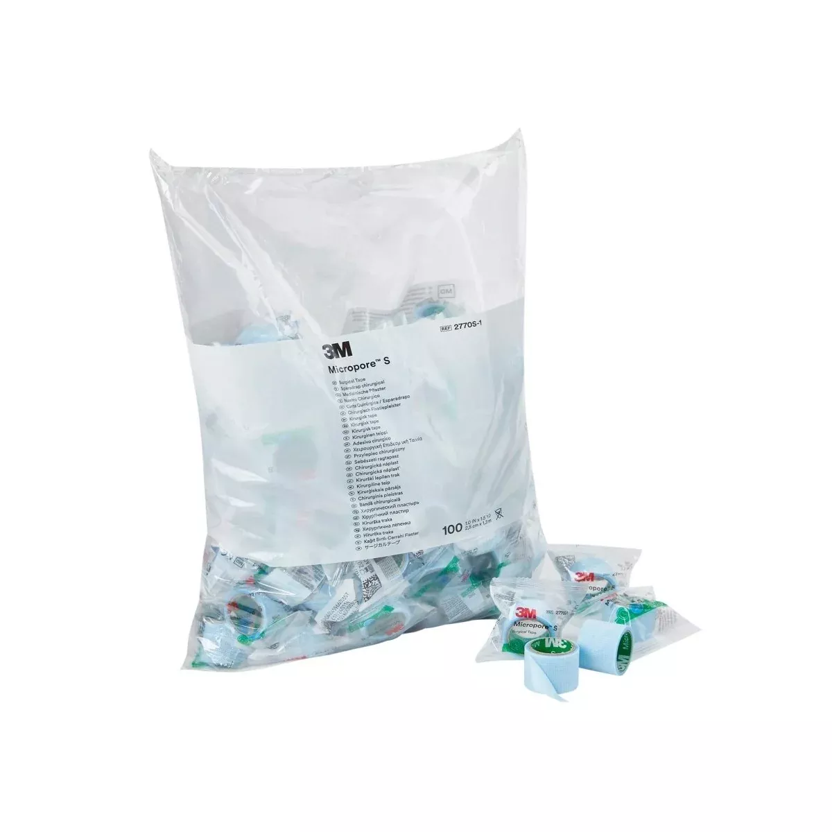 3M Micropore S Silicone Medical Tape