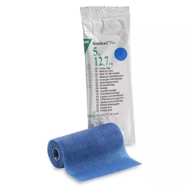 3M - Scotchcast - 82005B - Tape, Cast 5 X4Yds Blu Orth