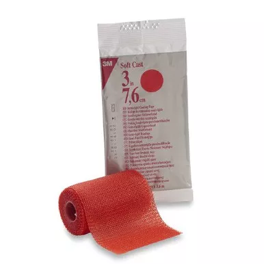 3M - Scotchcast - 82103R - Tape, Cast Scotchcast 3 X 4 Yds Soft Red
