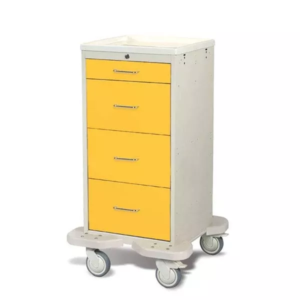 4-Drawer Classic Isolation Carts 4-Drawer (one 3", three 9") ,1 Each