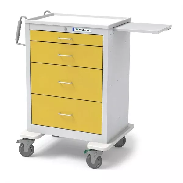 4-Drawer Isolation Cart 4-Drawer • 29"W x 24.5"D x 42"H ,1 Each