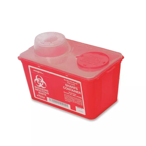 4 Quart Chimney Top Sharps Container 4qt Chimney-Top ,40 / pk