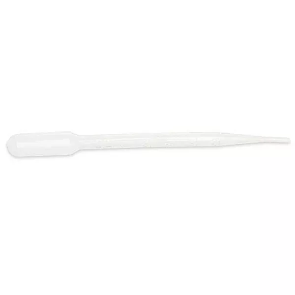 7mL Disposable Transfer Pipettes 7mL/15.5cm • 23 drops/mL • Graduated to 3mL ,500 Per Pack