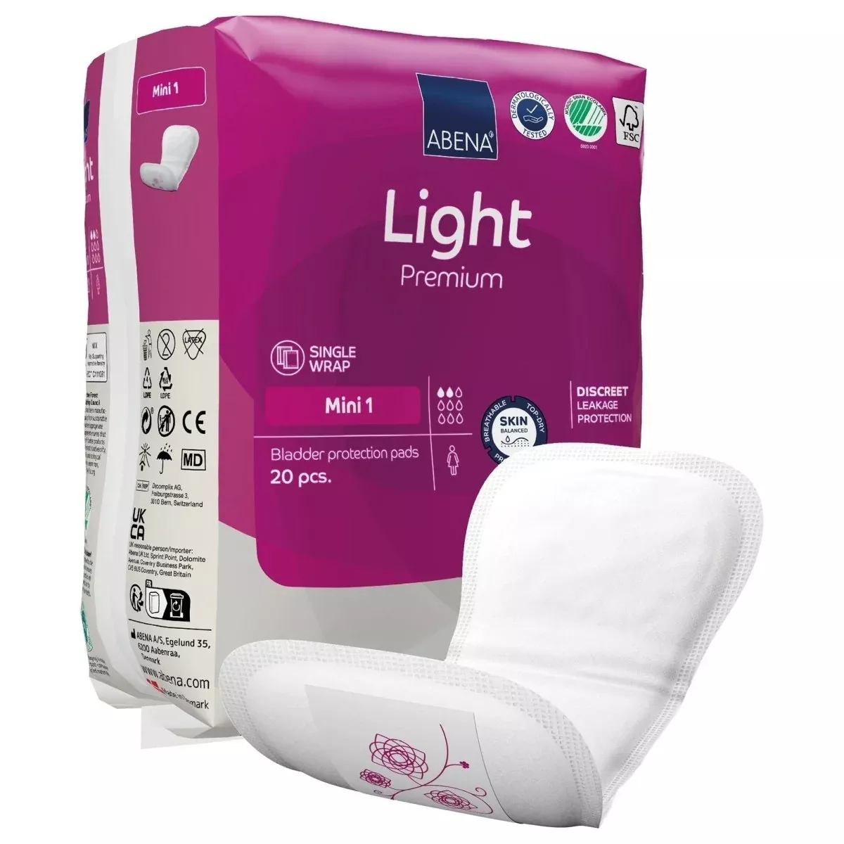 Abena Light Premium Bladder Protection Pads