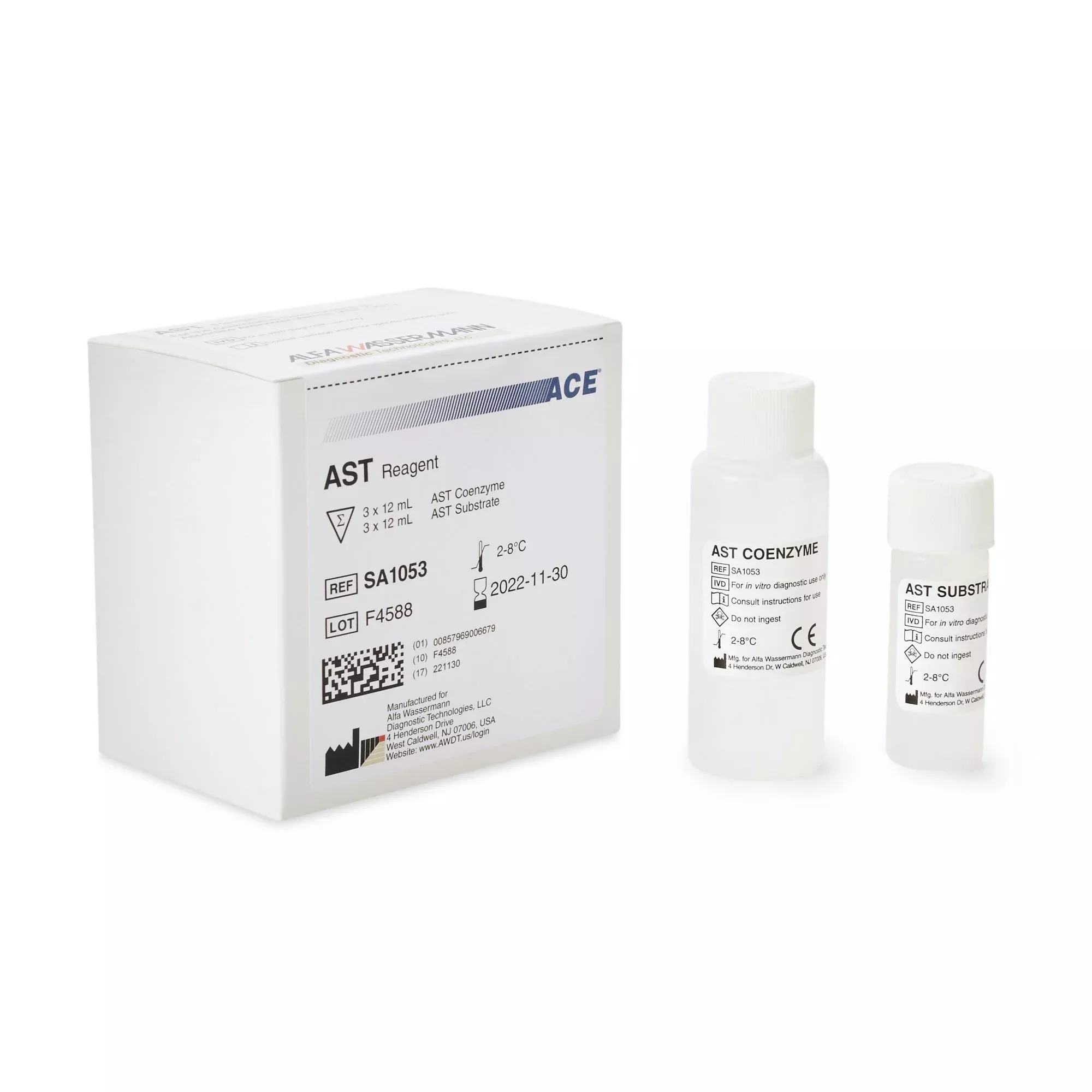 Ace General Chemistry Reagent, Aspartate Aminotransferase (AST)
