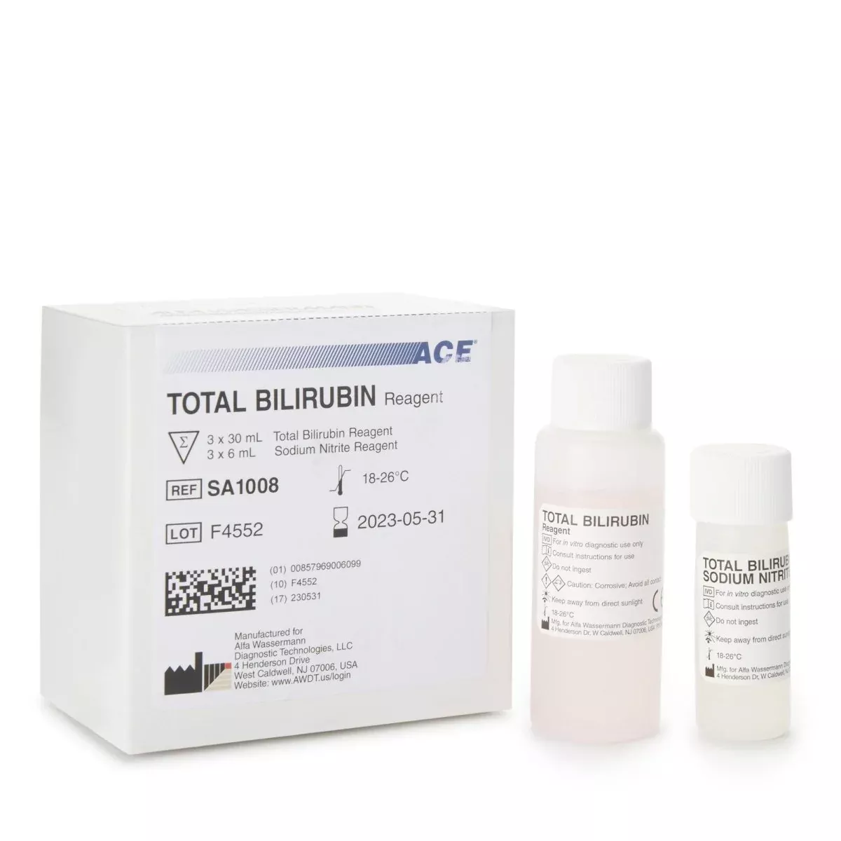 Ace Reagent For Total Bilirubin Test