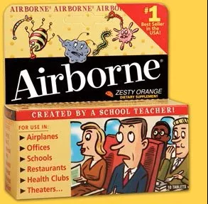 Airborne Immune Support Supplement Effervescent Tablets