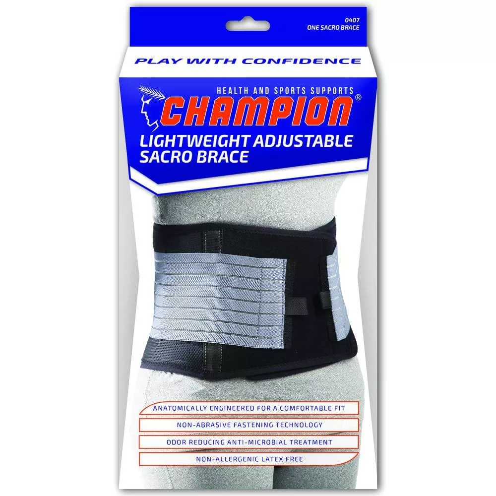 Airway Lumbar Support Black Large, 1 Each, 0407-L