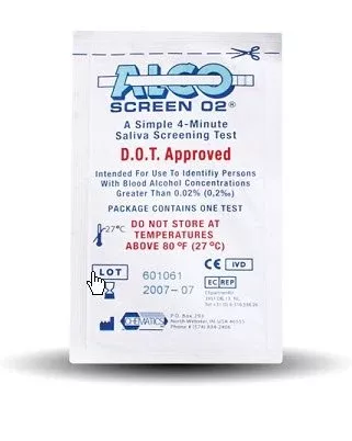 Alco Screen .02 Rapid Test