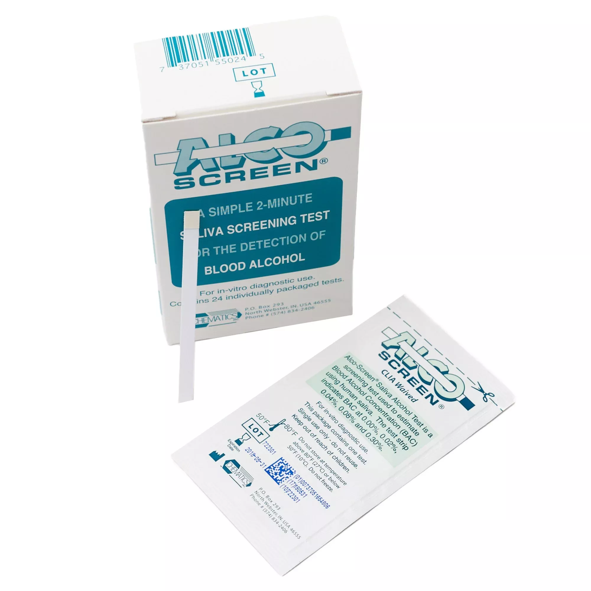 Alco Screen Saliva Alcohol Rapid Test