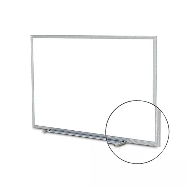 Aluminum Frame Office White Boards 24"W x 18"H ,1 Each