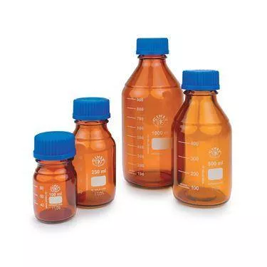 Amber Media Storage Bottles 1000mL ,10 / pk