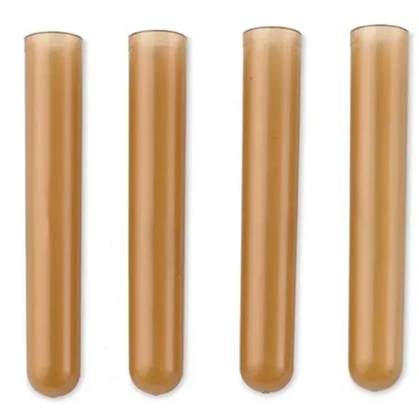 Amber Polypropylene Tubes 12mm x 75mm • 5mL • Amber Only ,1000 / pk