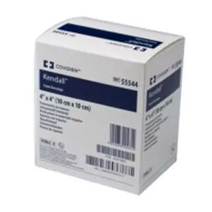 AMD Antimicrobial Foam, Fenestrated, 3-1/2" X 3"