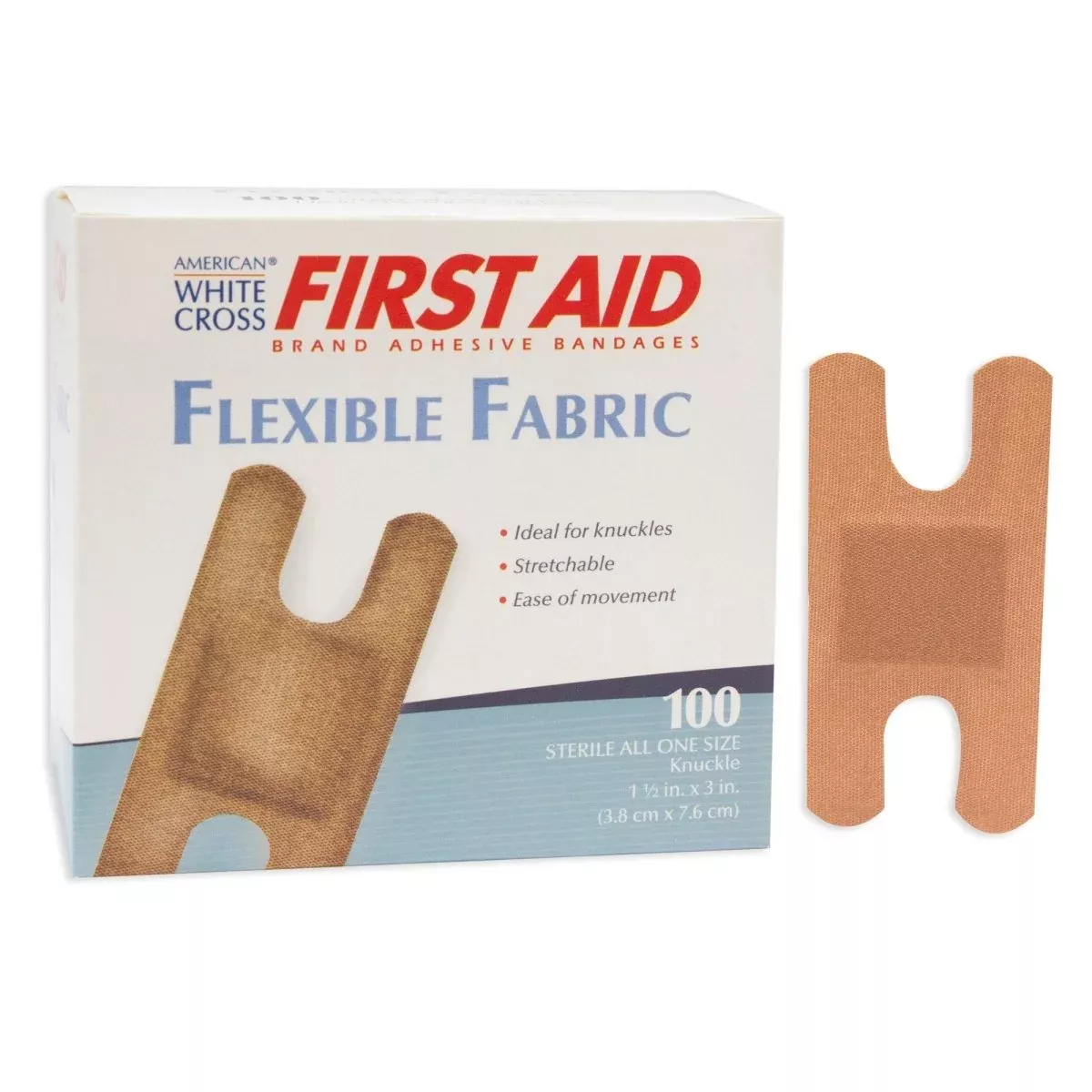 American White Cross Adhesive Strips