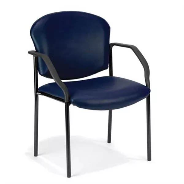 Antimicrobial/Antibacterial Guest Chair Without Arms ,1 Each