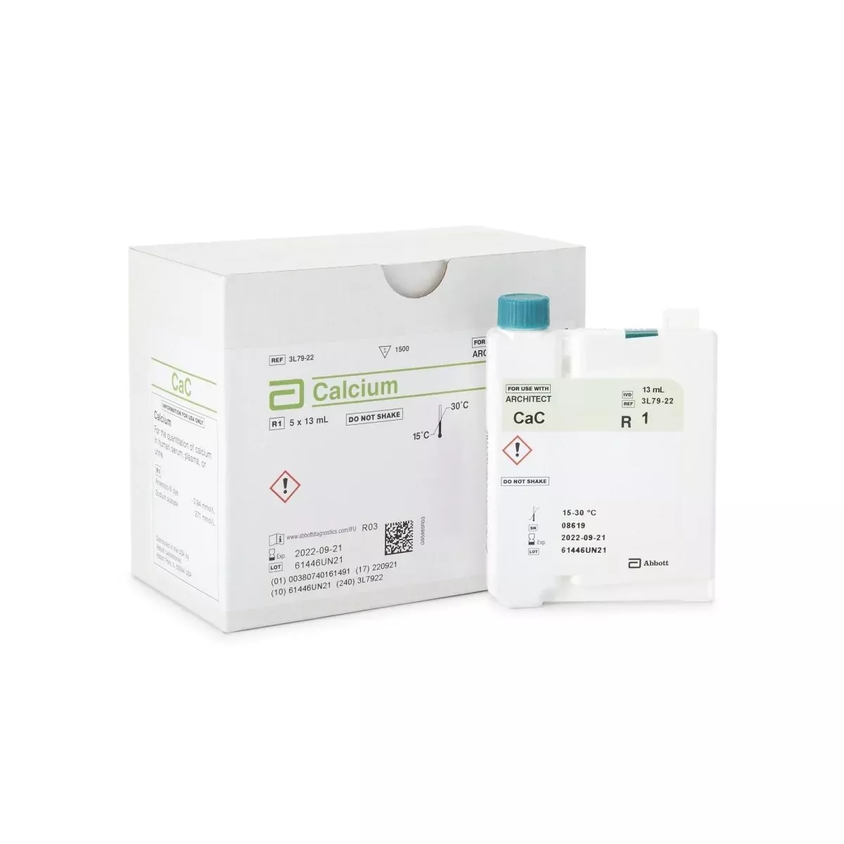 Architect Reagent Calcium Test For Use With Architect C16000 Analyzer