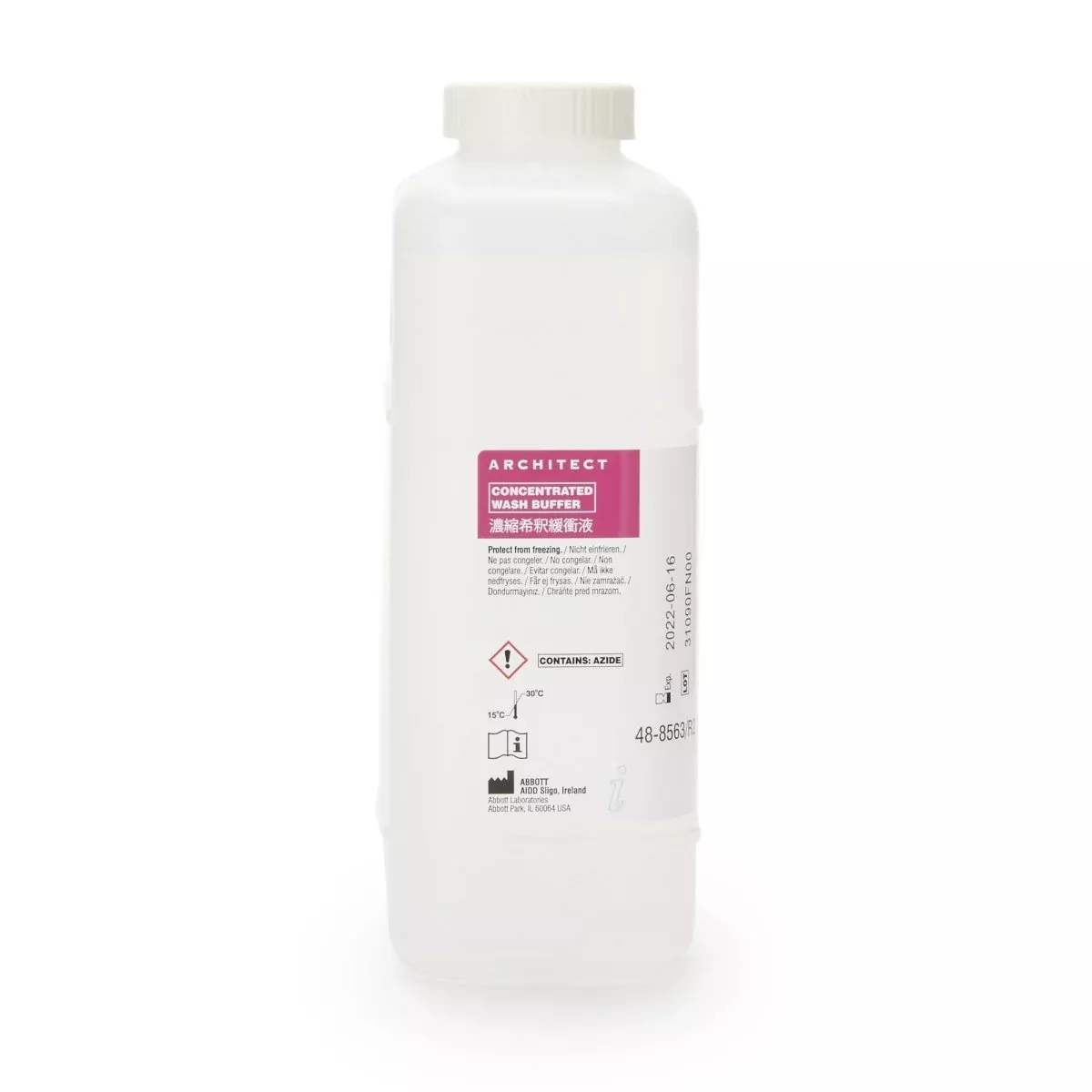 Architect Wash Reagent For Use With Architect Ci8200 / I1000Sr / I2000 / I2000Sr Analyzers