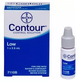 Ascensia Contour Control Solution Low