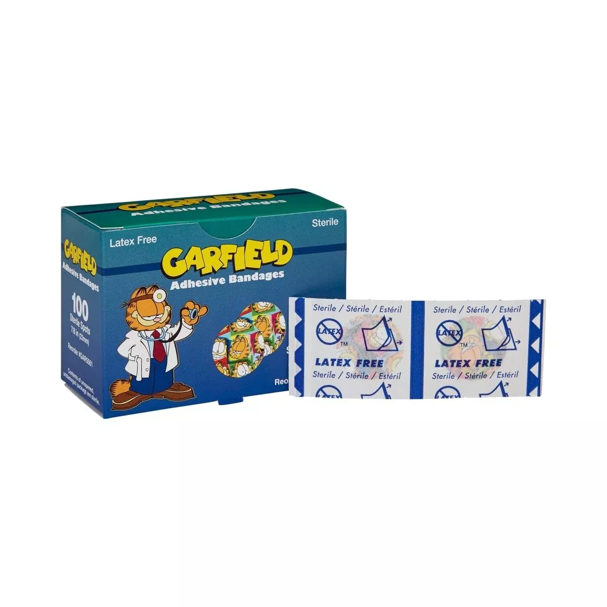 Aso Round Kid Design Adhesive Spot Bandage