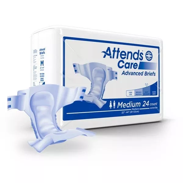 Attends Dermadry Plus Incontinence Briefs