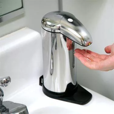 Automatic Soap Dispenser 9.25"W x 5"D x 3.5"H ,1 Each