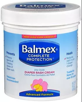 Balmex Zinc Oxide Diaper Rash Cream