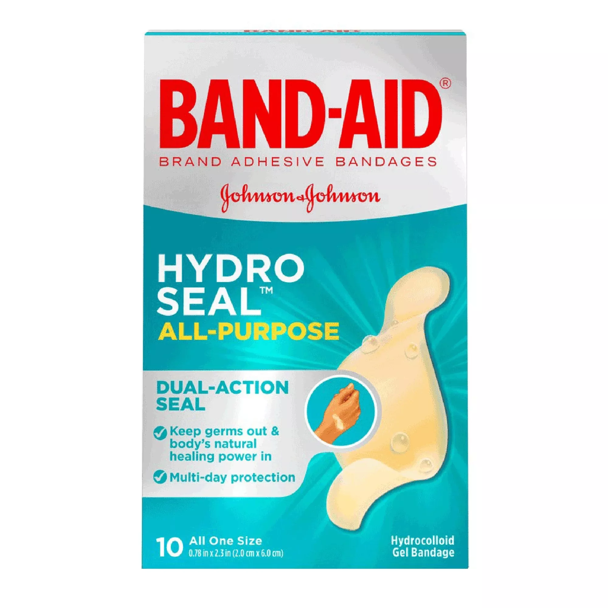 Band-Aid Hydro Seal All-Purpose Hydrocolloid Gel Bandages
