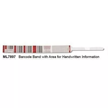 Barcode Typenex Blood Bands Next Generation Barcode • 11.75"L x 1.25"W ,10 / pk
