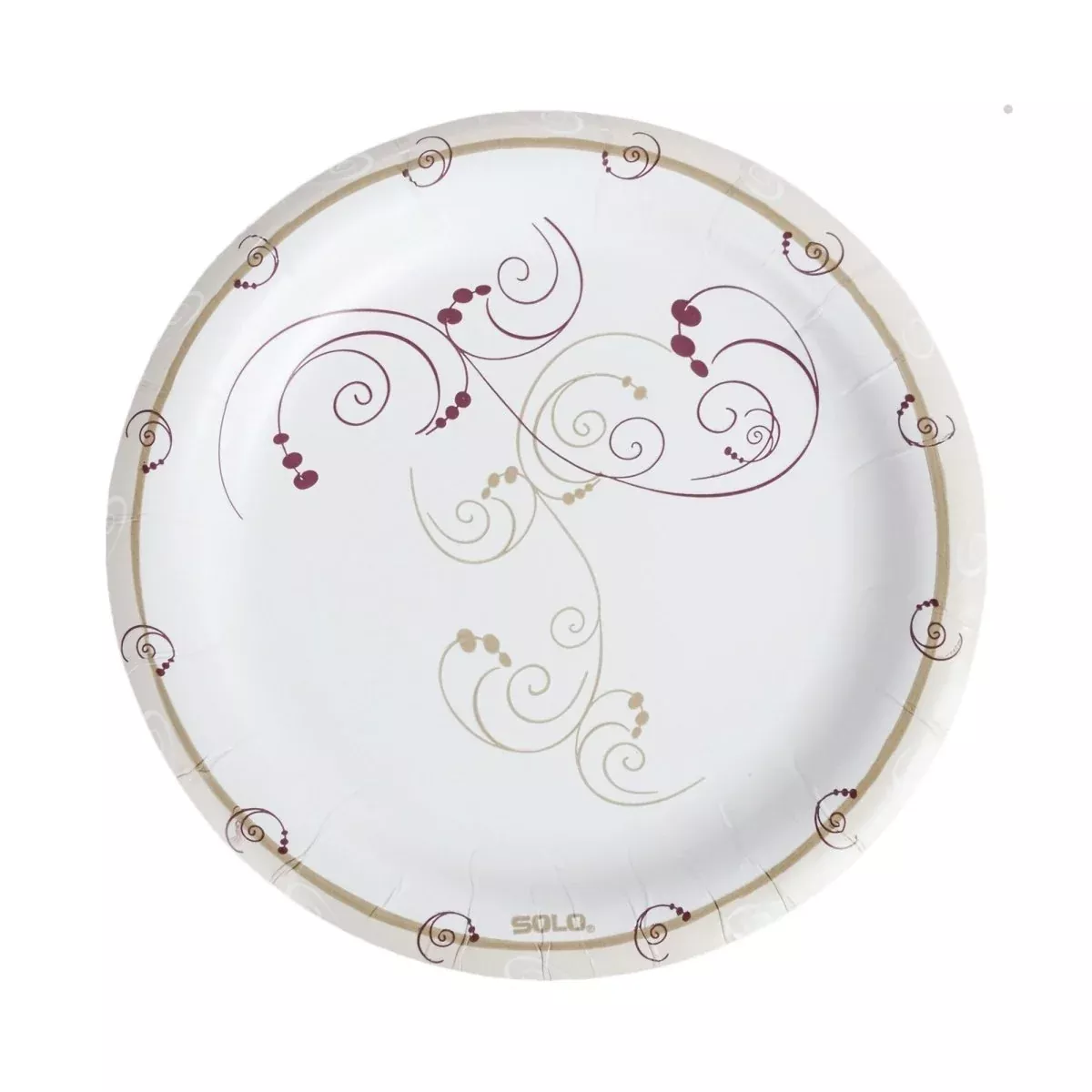 Bare Coated Paper Plate
