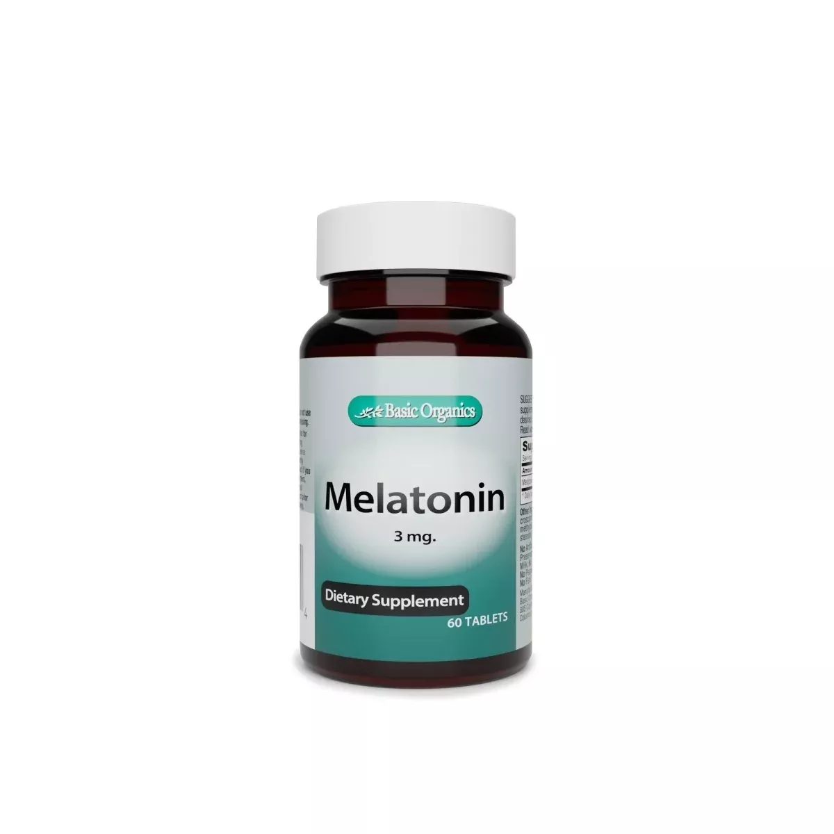 Basic Organics Melatonin Natural Sleep Aid