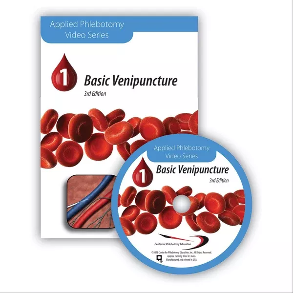 Basic Venipuncture DVD 2018 1: Basic Venipuncture • 3rd edition ,1 Each