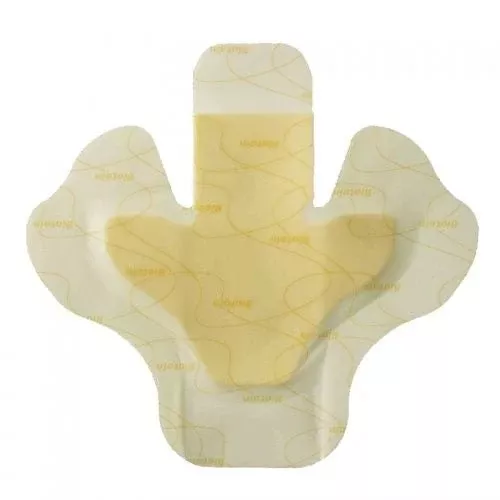 Biatain Ag Heel Adhesive Foam Dressing, 7 - 1/2" x 7-3/4"