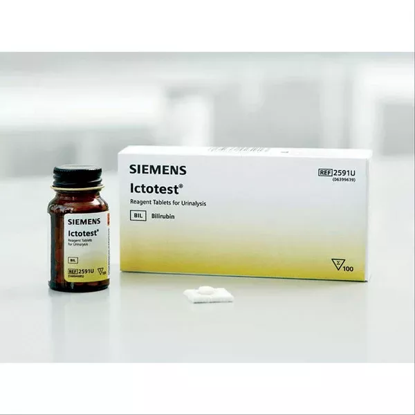 Bilirubin Test Tablets DCA Ictotest Reagent Tablets • CLIA Waived ,100 per Paxk