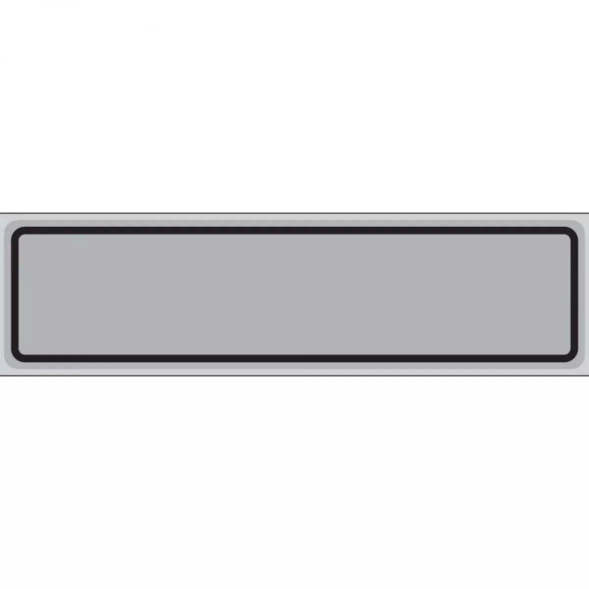 Binder/Chart Label Paper Removable 1" Core 5 3/8" X 1 3/8" Silver 200 Per Roll
