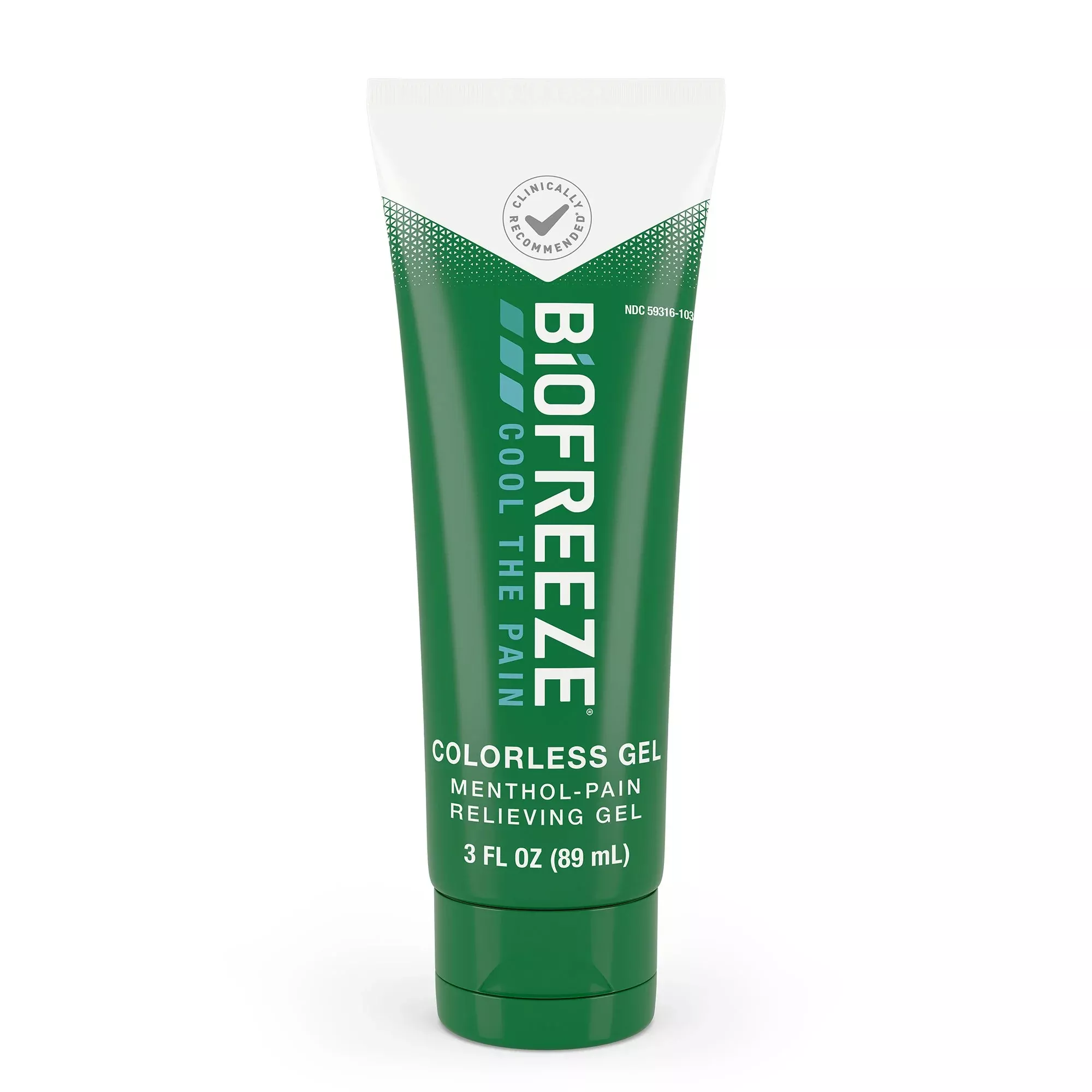 Biofreeze Menthol Pain Relieving Colorless Gel